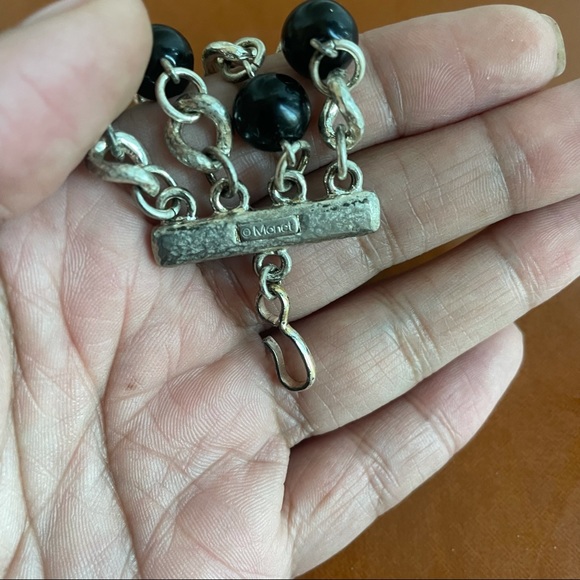 Monet brand three strand necklace - Picture 3 of 4